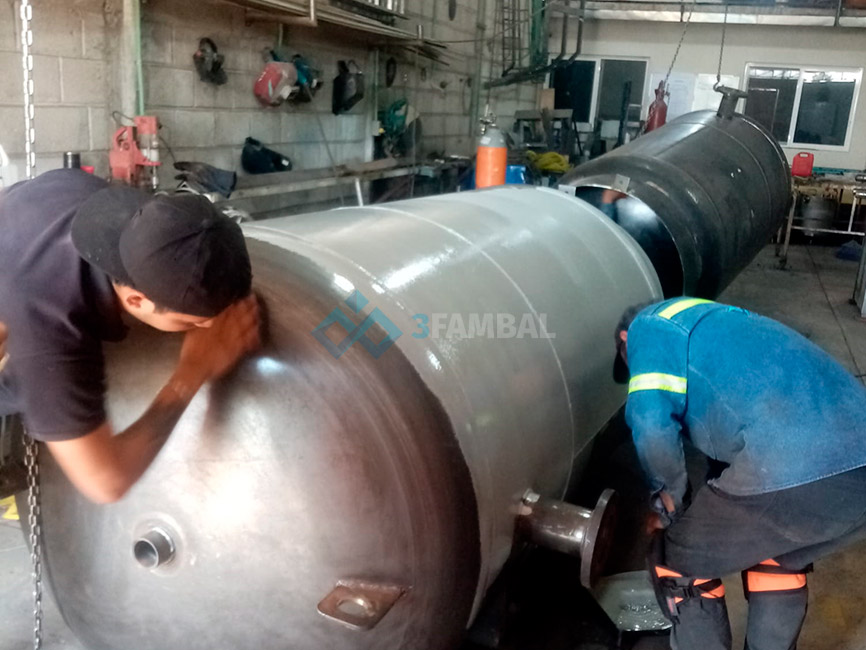 Fabricacion de Tanques Industriales Mexico Queretaro