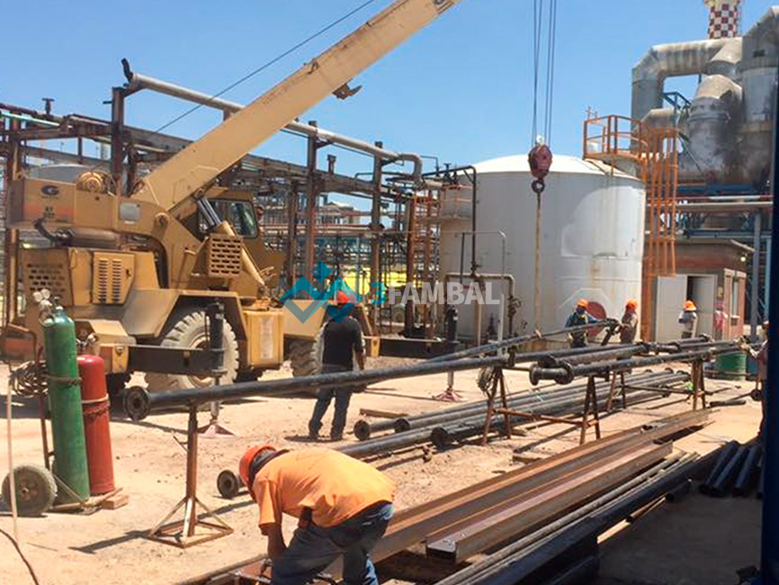 Tuberia Industrial Montaje y Fabricacion en Mexico Queretaro